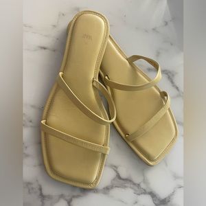 Yellow Zara Sandals